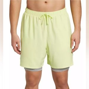 NWT🔥$35 Men's 2-in-1  7" Athletic  Running *Reflective* Stride Shorts🔥Sold Out